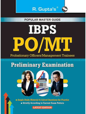 RGupta Ramesh IBPS: PO/MT (Probationary Officers/Management Trainees) Preliminary Exam Guide (Big Size) English Medium